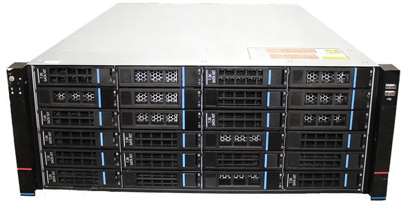 4U24盘位机架式服务器机箱