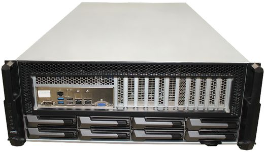 4U8盘位机架式服务器机箱