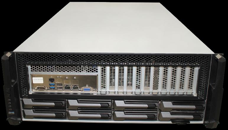 4U8盘位机架式服务器机箱