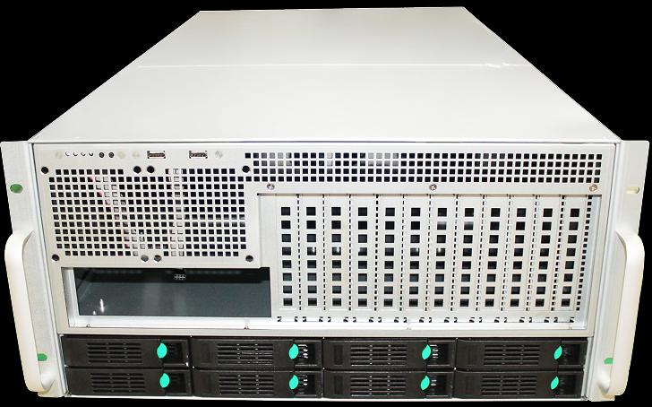 5U机架式8节点服务器机箱